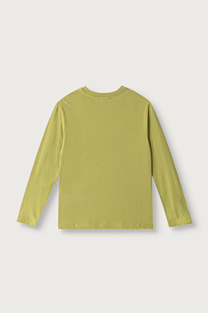 United Colors of Benetton Longsleeve dziecięcy bawełniany 3ATNC10UF.G.Seasonal zielony AW26