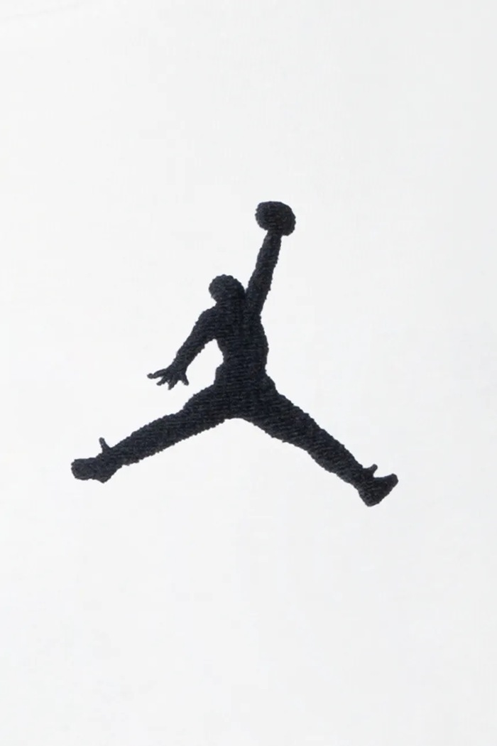 Chłopiec Jordan Longsleeve dziecięcy bawełniany 95A903 biały