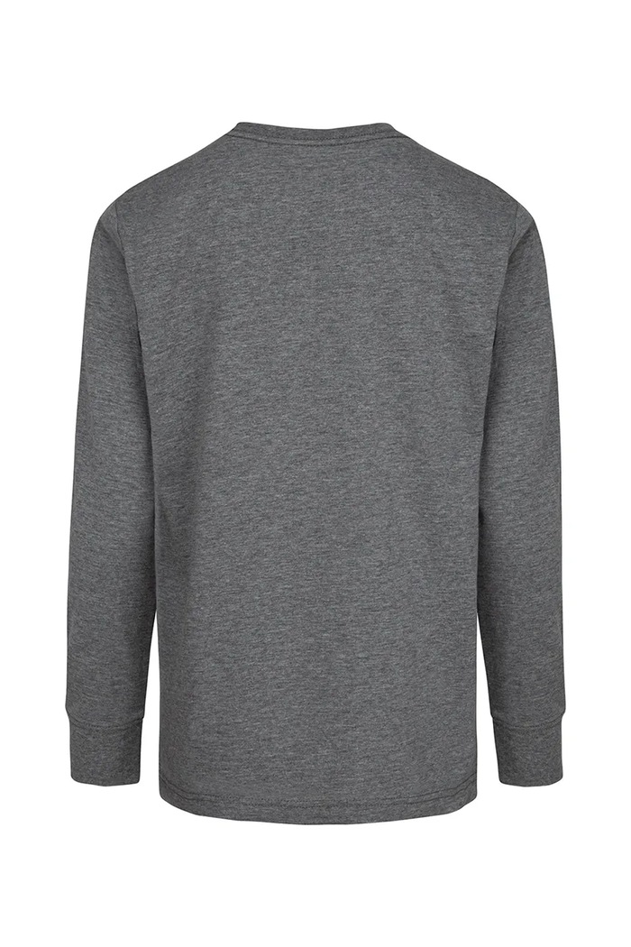 Jordan Longsleeve dziecięcy bawełniany 95A903 szary AW26