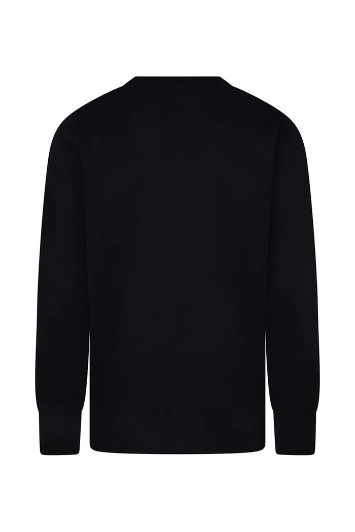 Jordan Longsleeve dziecięcy bawełniany 95A903 czarny AW26