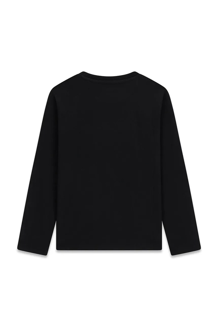Guess Longsleeve dziecięcy bawełniany L6BI21.K5747.9BY2 czarny AW26
