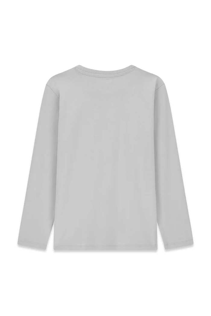 Guess Longsleeve dziecięcy bawełniany L6BI10.K5731.9BY2 szary AW26