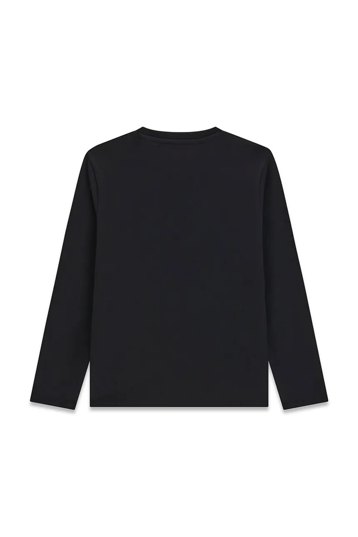 Guess Longsleeve dziecięcy bawełniany L6BI02.K5723.9BY2 czarny AW26