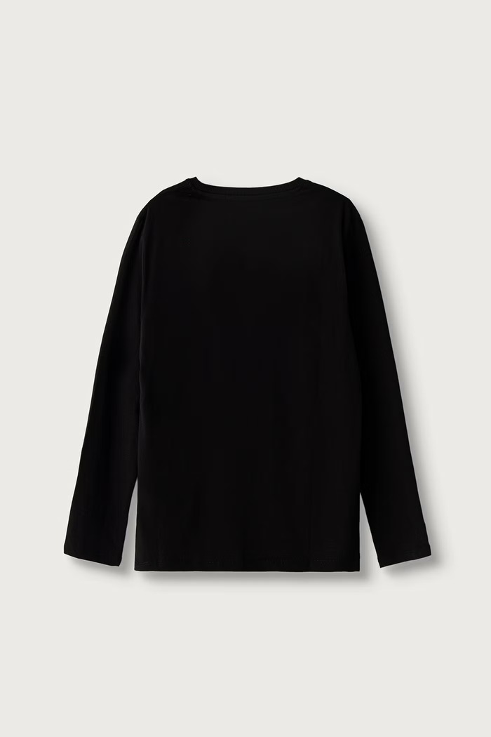 Guess Tričko s dlhým rukávom detské bavlnené L6BI01.K5722.9BY2 čierna AW26