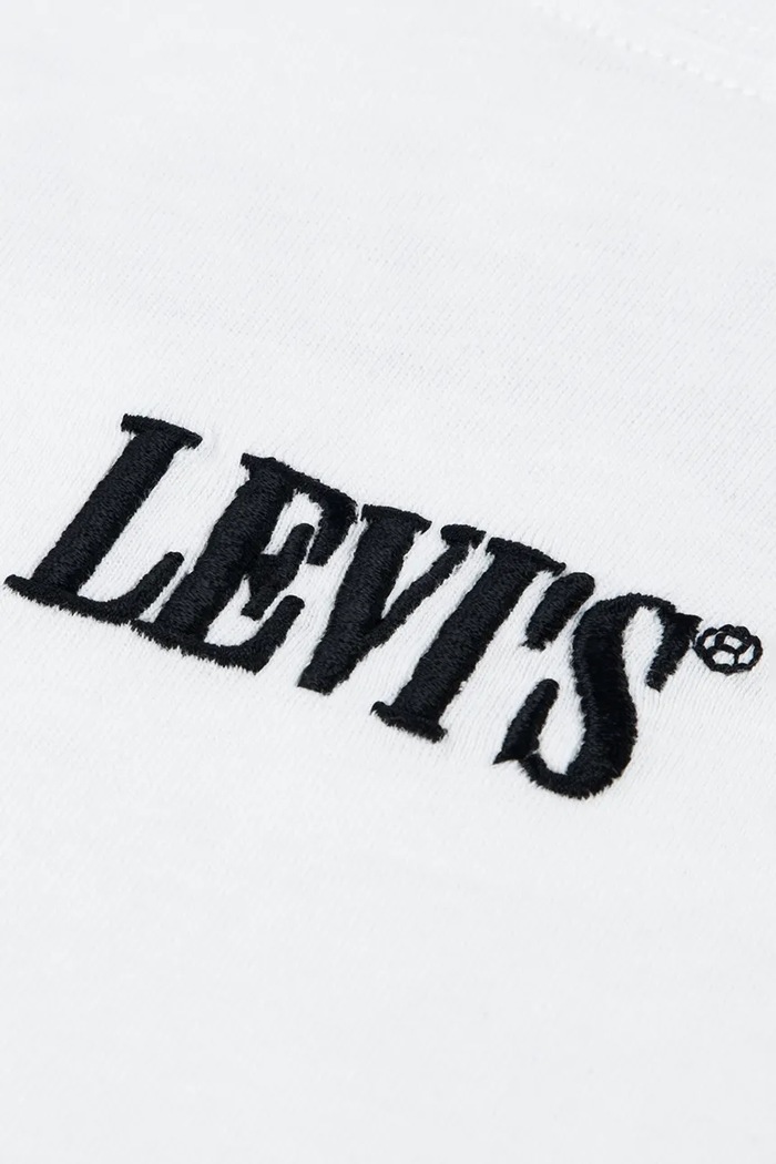 Chlapec Levi's Tričko s dlhým rukávom detské s bavlnou CLASSIC TEE 8ET226 biela
