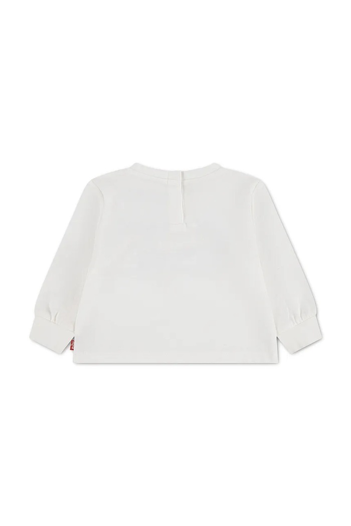 Levi's μακρυμάνικο βρεφικό με βαμβάκι GRAPHIC TEE 6ER765 μπεζ AW26