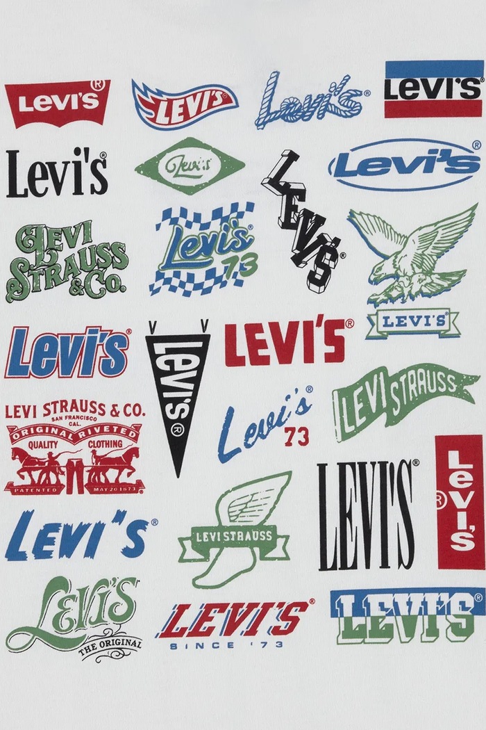 Chłopiec Levi's longsleeve dziecięcy z bawełną HERITAGE LOGOS TEE 9ER445 beżowy