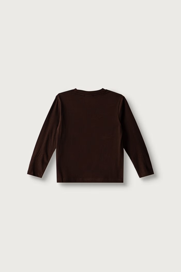 Băieți HUGO Longsleeve pentru copii G01243.102.108 maro