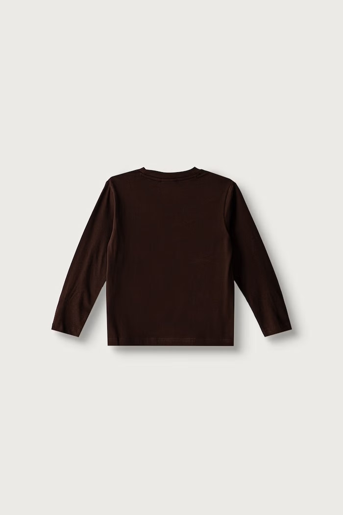 Băieți HUGO Longsleeve pentru copii G01243.102.108 maro