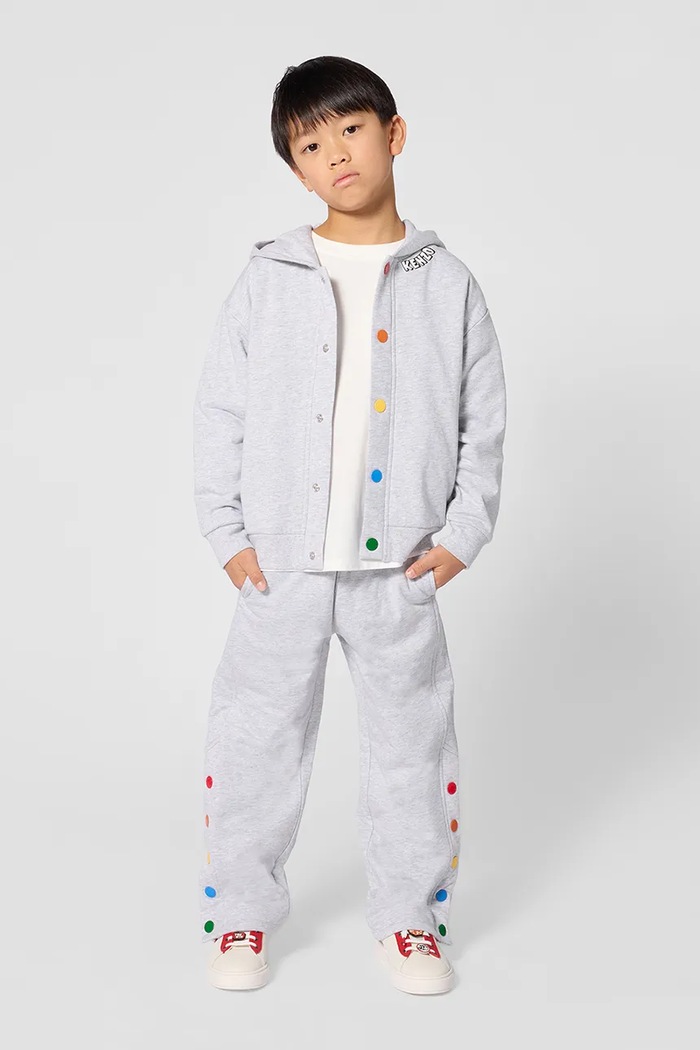 Kenzo μακρυμάνικο παιδικό βαμβακερό K61933.94.108 λευκό