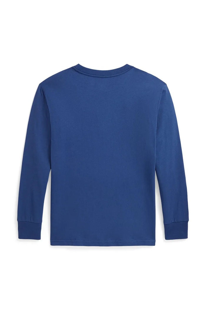 Polo Ralph Lauren μακρυμάνικο παιδικό βαμβακερό 323854677510 μπλε AW26
