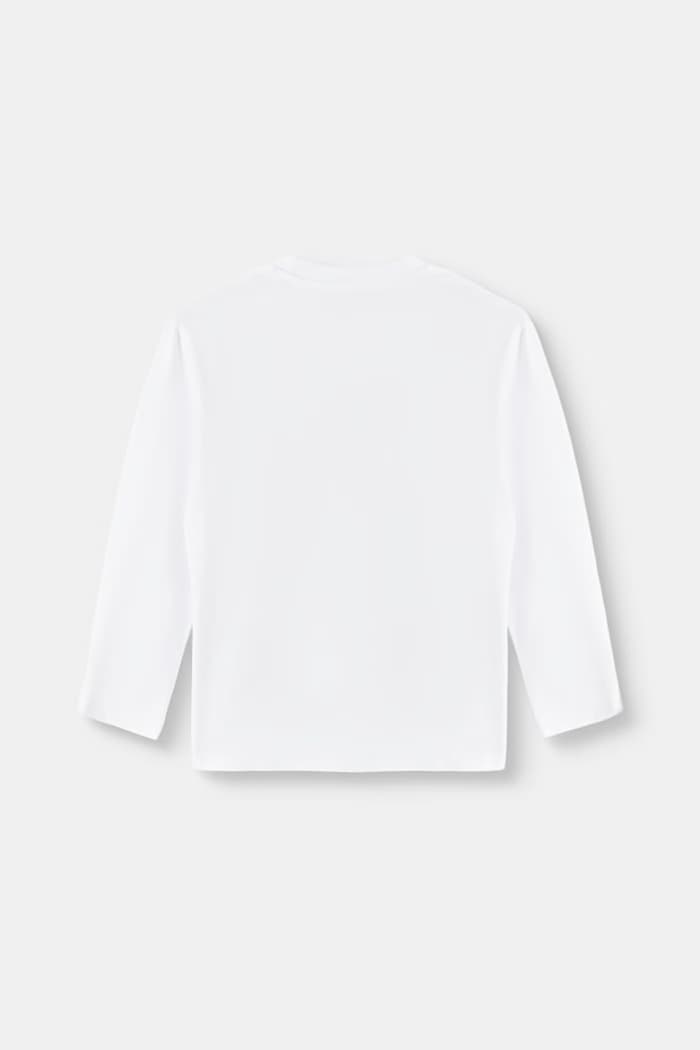 Diesel T-shirt dziecięcy bawełniany TCIRCLELS OVER T-SHIRT J03037.0GRAI biały AW26