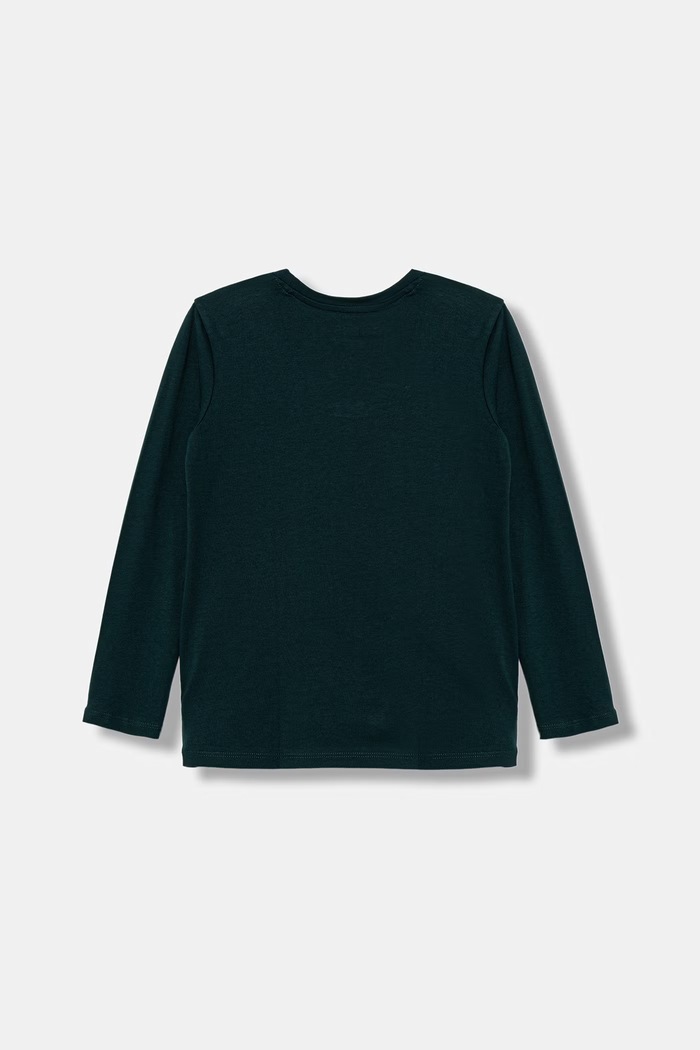 Guess tričko s dlouhým rukávem dětské bavlněné N6YI06.K3794.9BY2 zelená AW26