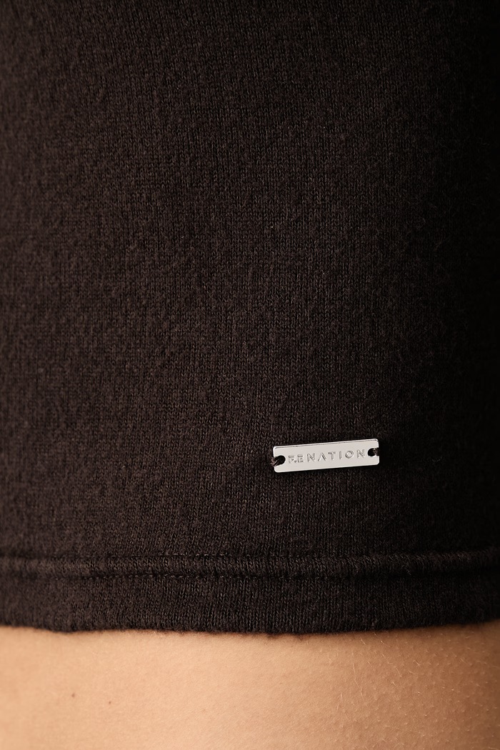 Longsleeve damski z wiskozą Haven P.E Nation brązowy 262L031