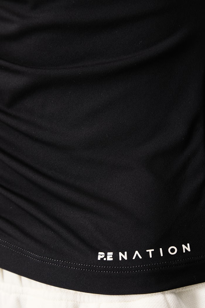 Longsleeve damski OFF DUTY P.E Nation czarny 262L002