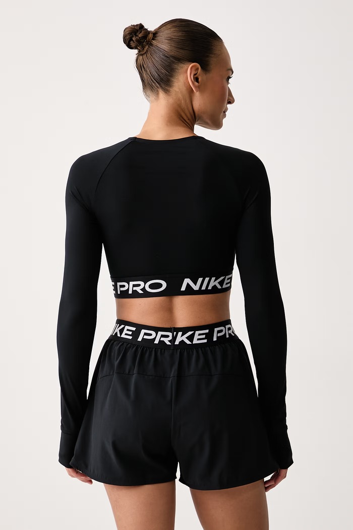Odzież Nike Longsleeve treningowy damski Nike Pro Dri-FIT FV5484.010 czarny