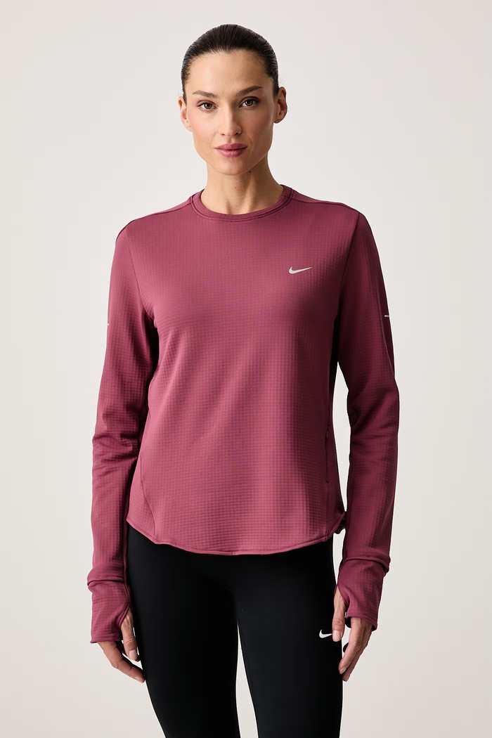 Nike Longsleeve do biegania damski Swift Therma-FIT różowy IM8050.654
