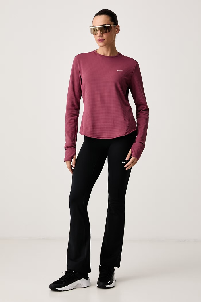 Nike Longsleeve do biegania damski Swift Therma-FIT IM8050.654 różowy AW26