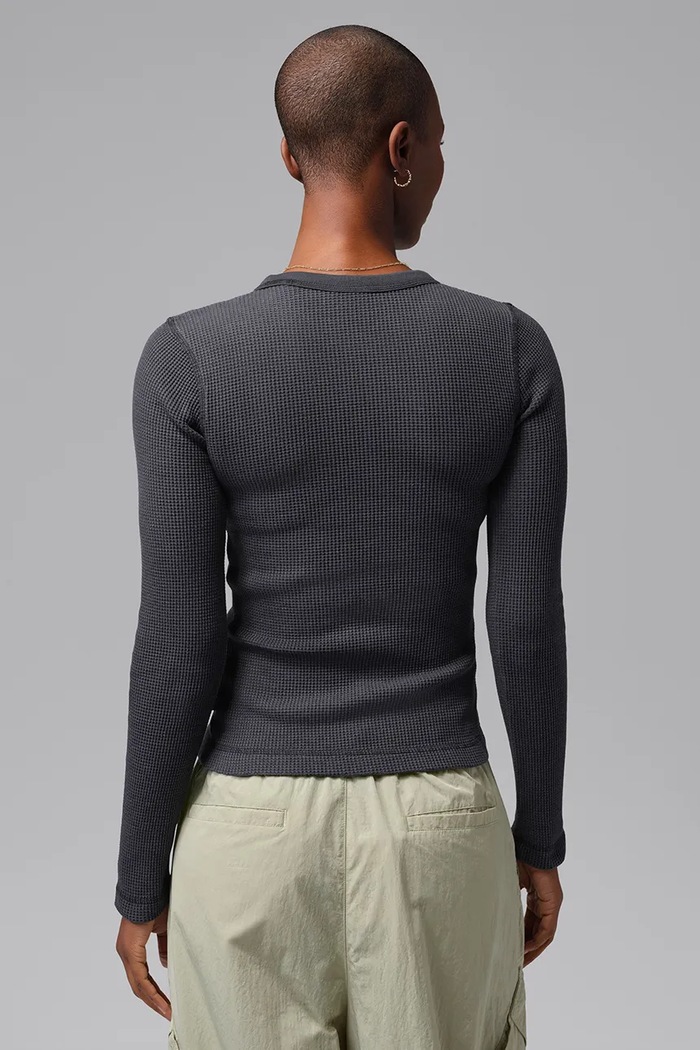 Jordan Longsleeve damski z bawełną Flight IM7194.010 czarny AW26