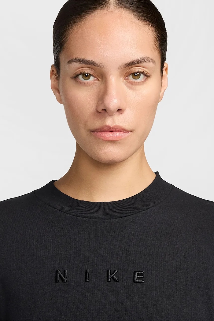 Odzież Nike Sportswear Longsleeve damski bawełniany Luxe IM6441.010 czarny