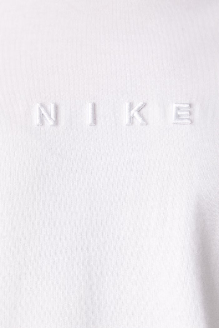 Longsleeve damski bawełniany Luxe Nike Sportswear biały IM6441.100