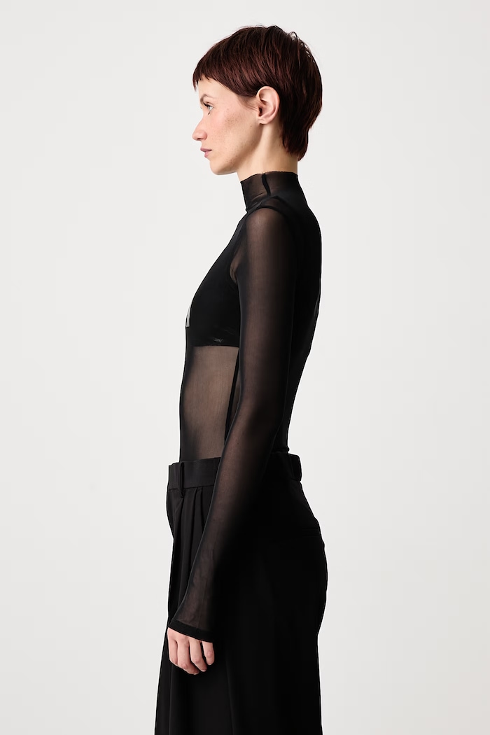 LENYA body damskie z nadrukiem WRSTBHVR W6526SB.L czarny
