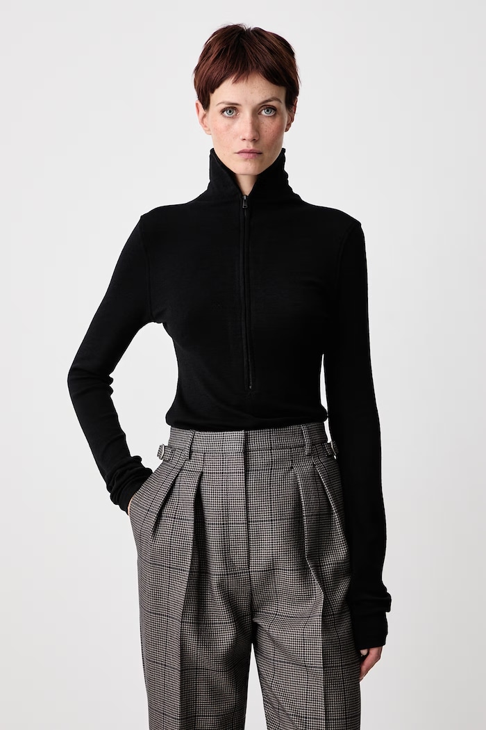 MUGLER Longsleeve Women's with wool black 26F1TO09001038