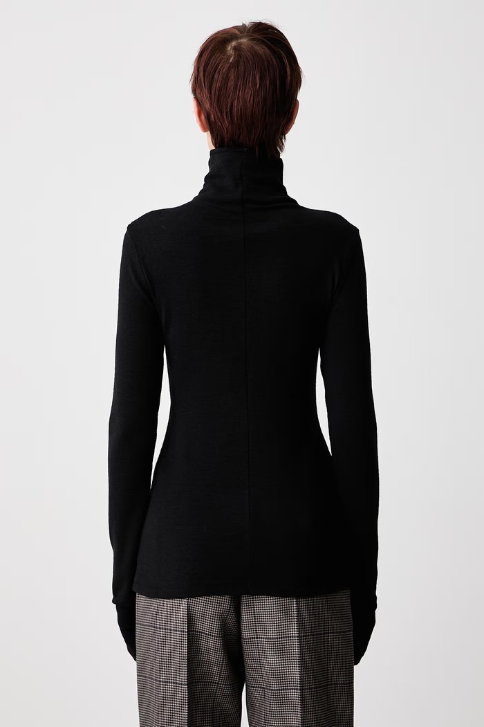 Clothing MUGLER Longsleeve Women's with wool 26F1TO09001038 black