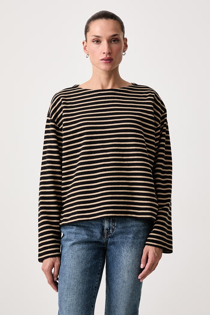 Levi's Блуза с дълги ръкави дамска от памук ESME RELAXED LS черен 0088G