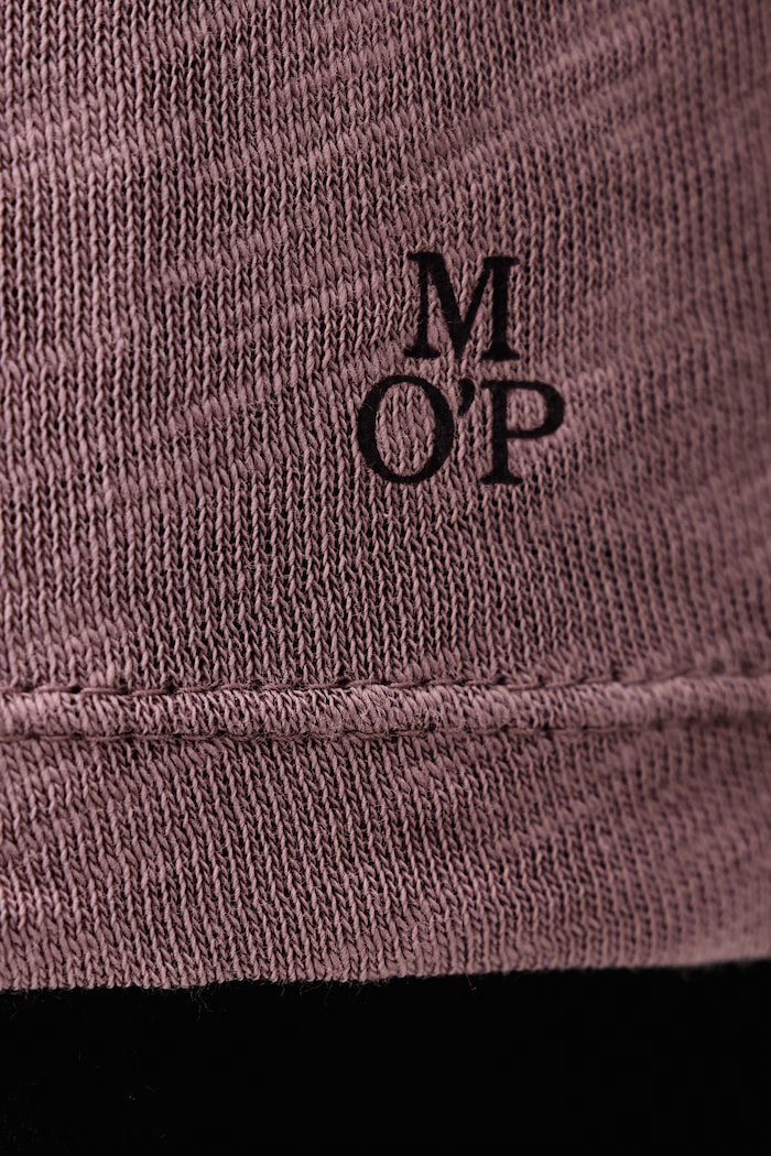 Longsleeve damski bawełniany Marc O'Polo różowy 5000015639