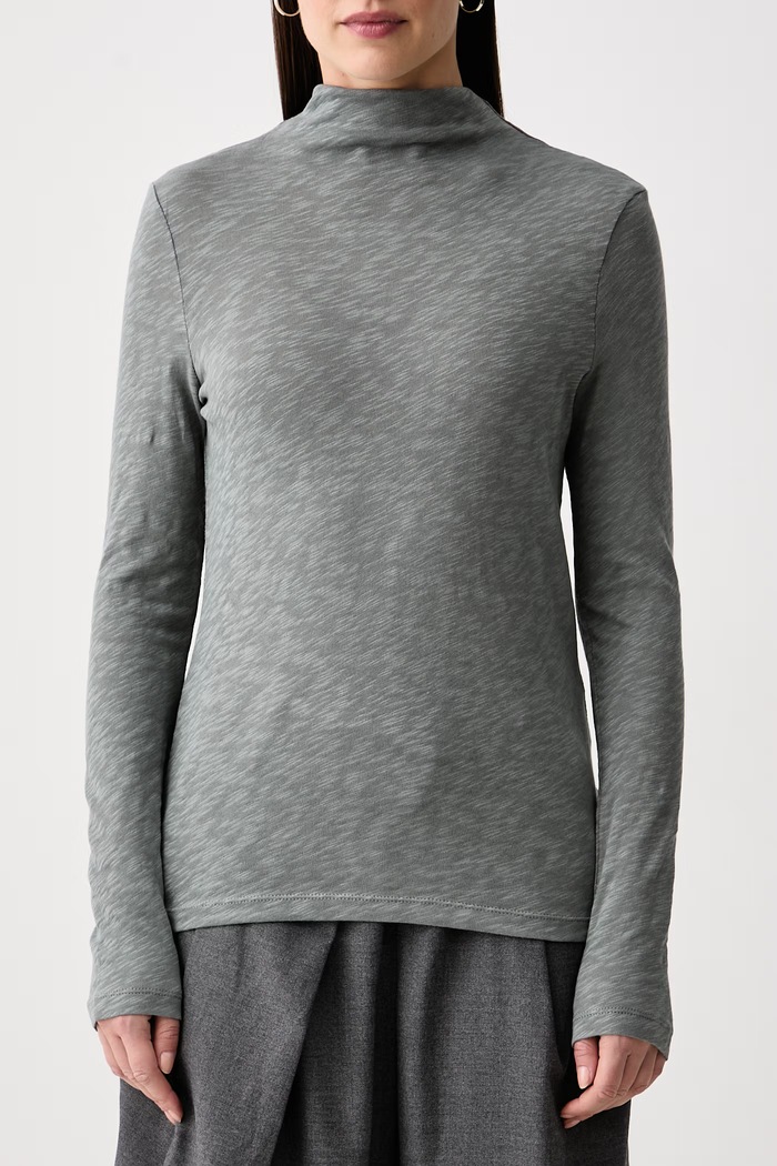 Longsleeve damski bawełniany Marc O'Polo 5000015639 turkusowy