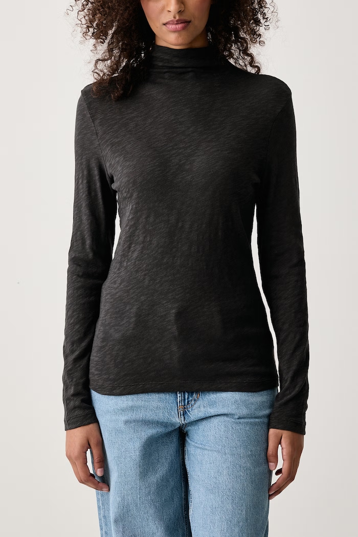 Longsleeve damski bawełniany Marc O'Polo 5000015639 szary