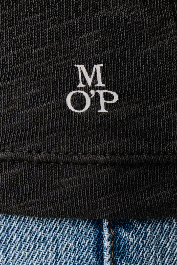 Longsleeve damski bawełniany Marc O'Polo szary 5000015639