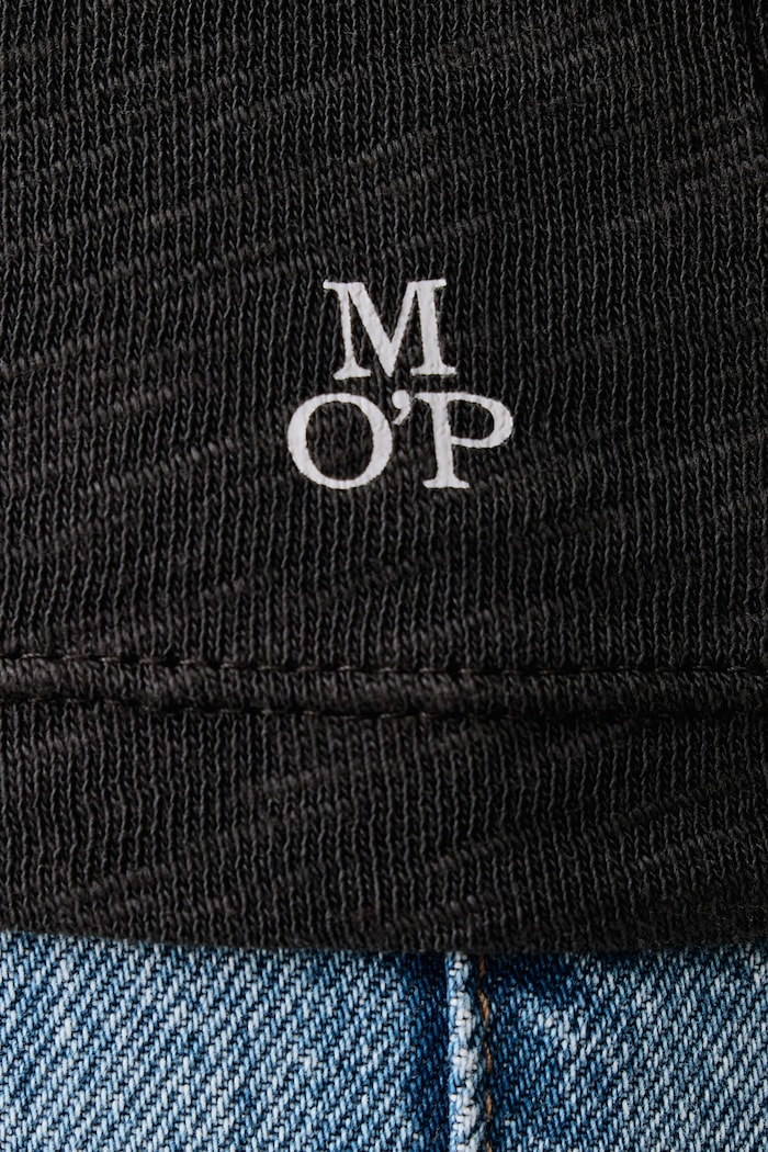 Longsleeve damski bawełniany Marc O'Polo szary 5000015639
