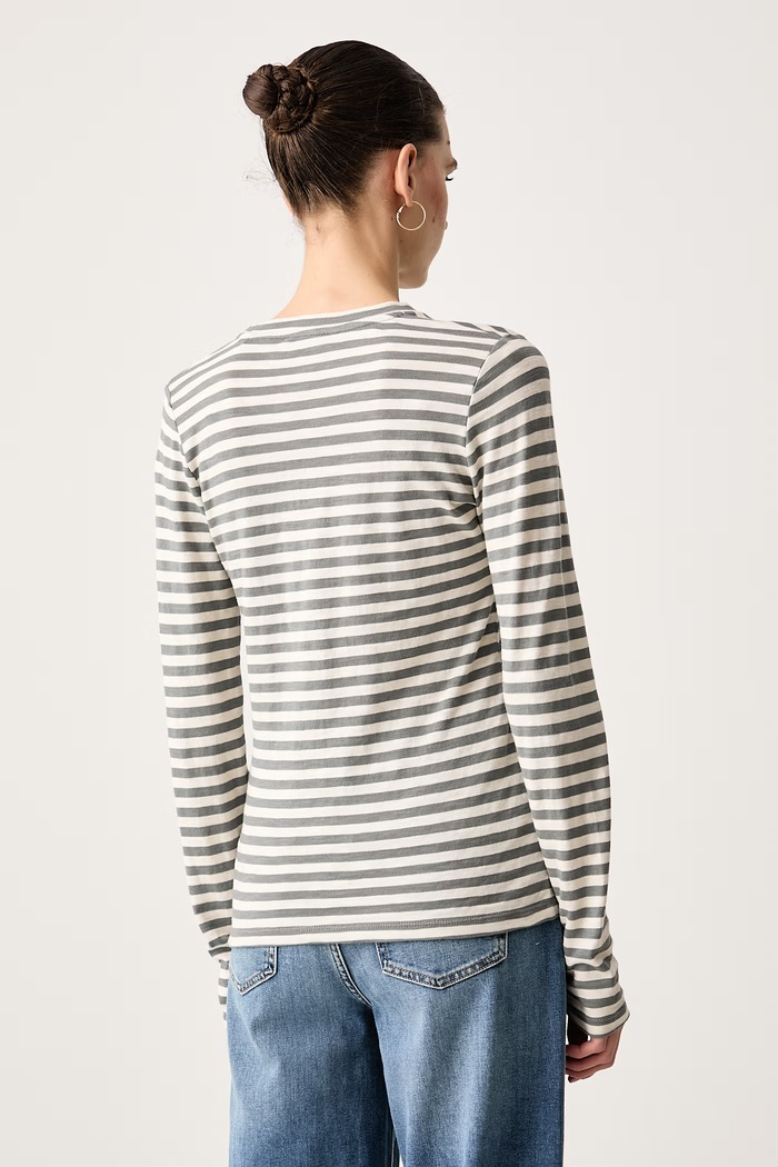 Odzież Marc O'Polo Longsleeve damski bawełniany 5000014798 zielony