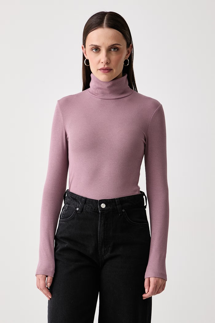 Marc O'Polo Longsleeve damski różowy 5000010388