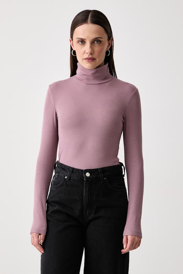Marc O'Polo Longsleeve damski różowy 5000010388