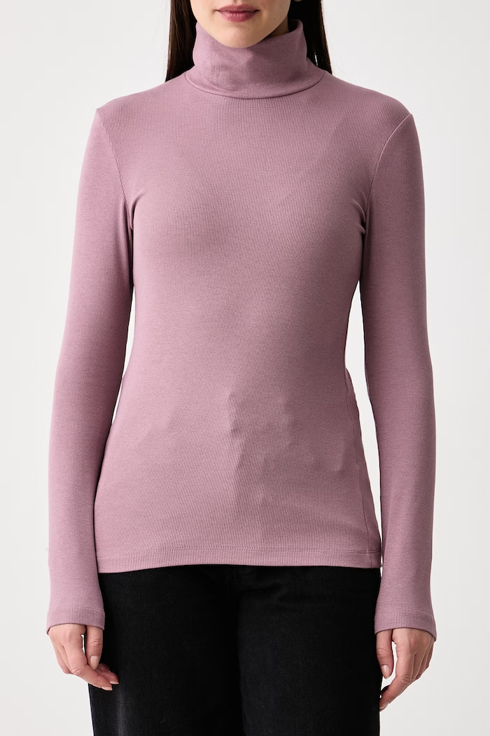 Longsleeve damski Marc O'Polo 5000010388 różowy
