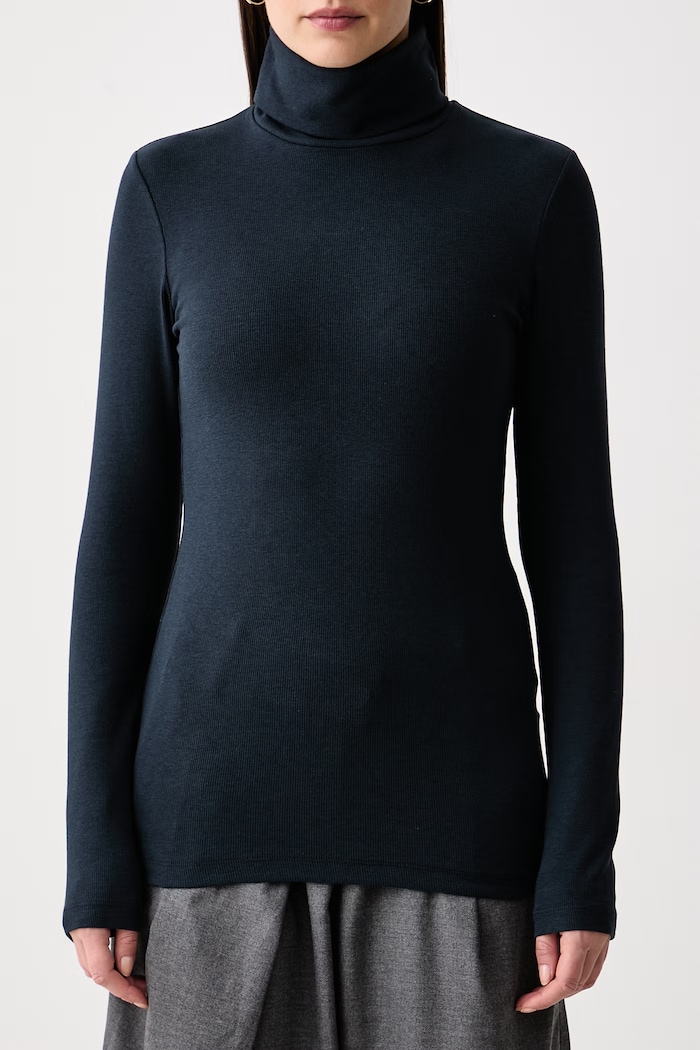 Longsleeve damski Marc O'Polo 5000010388 granatowy
