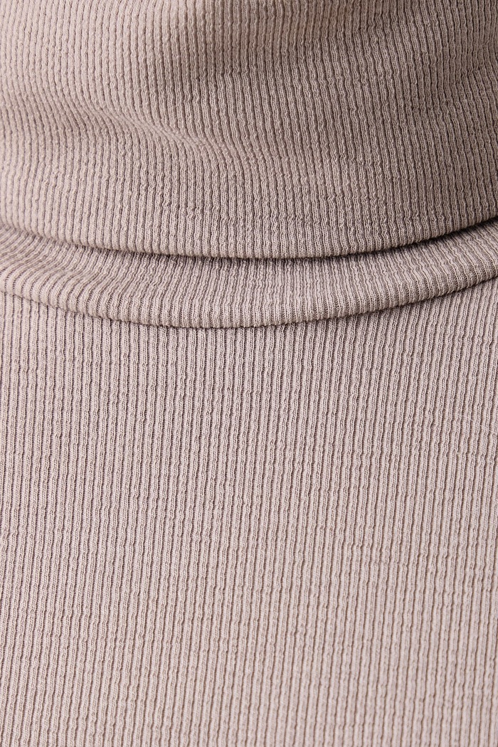 Longsleeve damski Marc O'Polo beżowy 5000010388