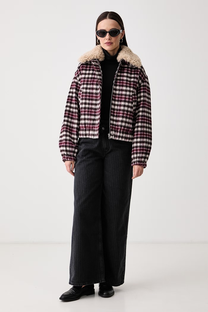 Marc O'Polo Longsleeve damski 5000010388 czarny AW26