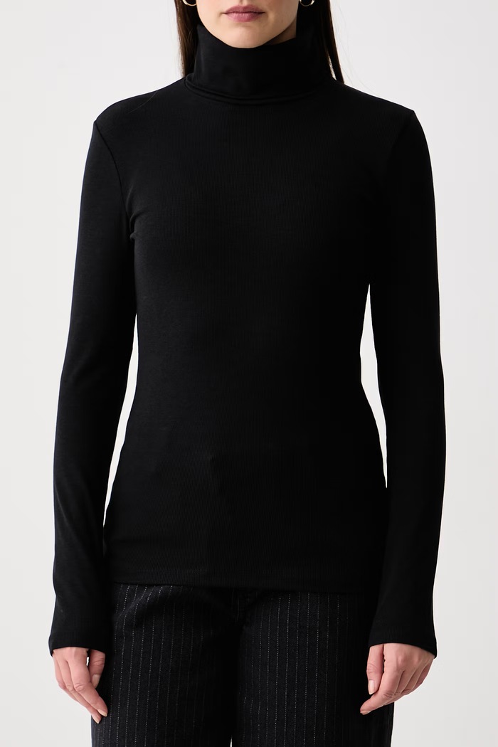 Longsleeve damski Marc O'Polo 5000010388 czarny