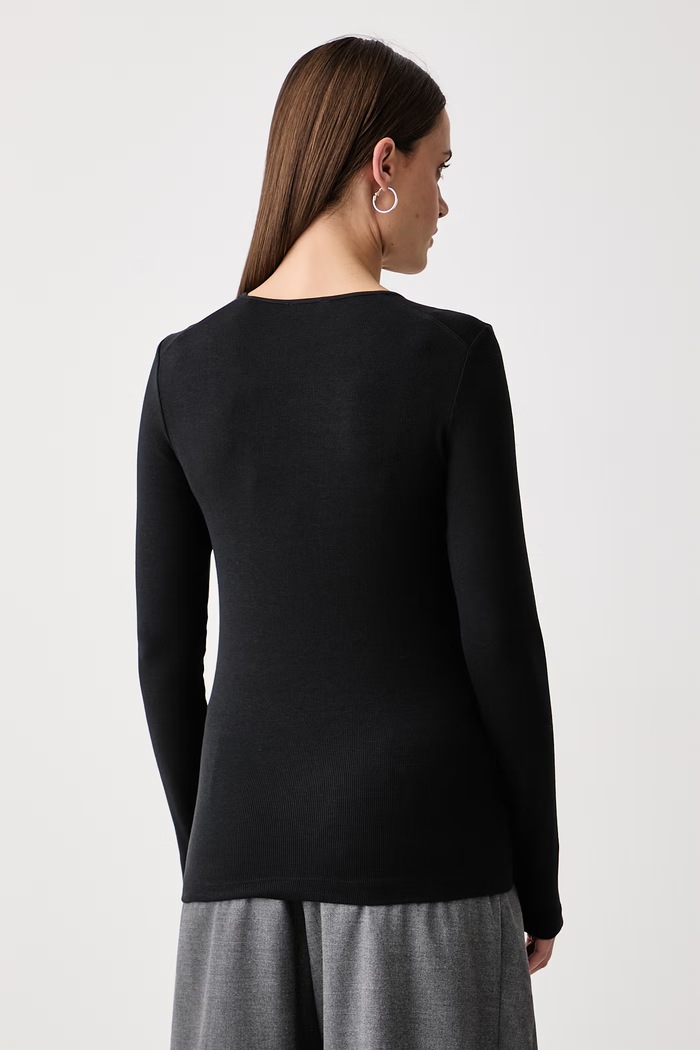 Odzież Marc O'Polo Longsleeve damski 5000010382 czarny