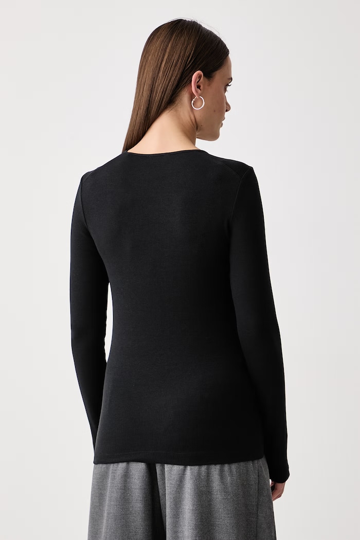 Odzież Marc O'Polo Longsleeve damski 5000010382 czarny