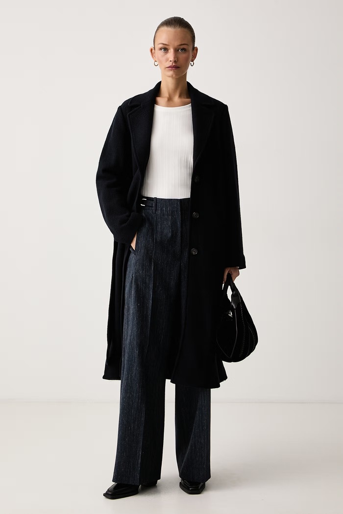 Marc O'Polo Longsleeve damski bawełniany 5000012245 biały AW26