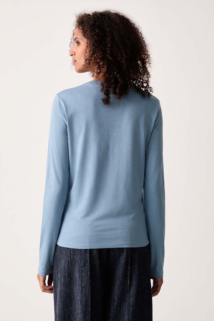 Odzież Marc O'Polo Longsleeve damski bawełniany 5000012104 niebieski