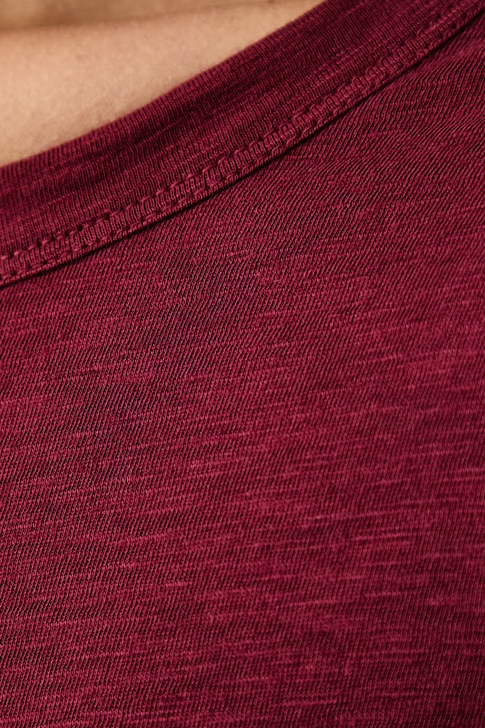 Longsleeve damski bawełniany Marc O'Polo bordowy 5000007060