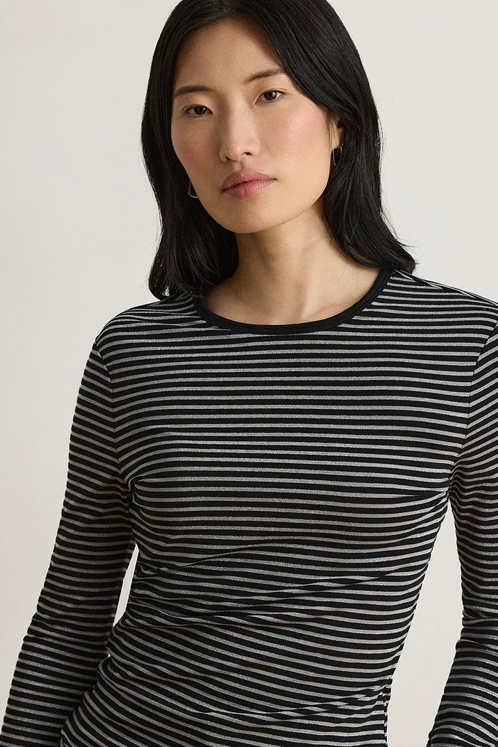 Longsleeve damski z bawełną Lauren Ralph Lauren 200B27398 czarny