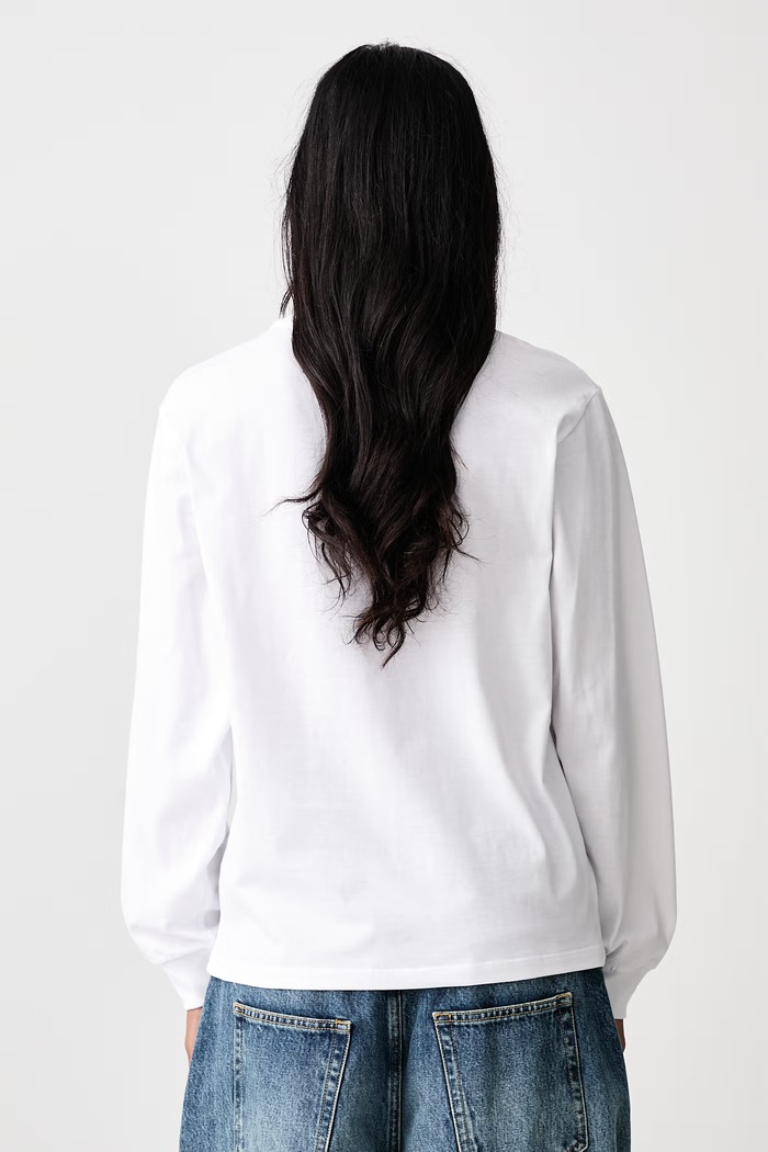 Abbigliamento Carhartt WIP T-shirt da donna in cotone Pocket Small Heart T-Shirt I037167 bianco