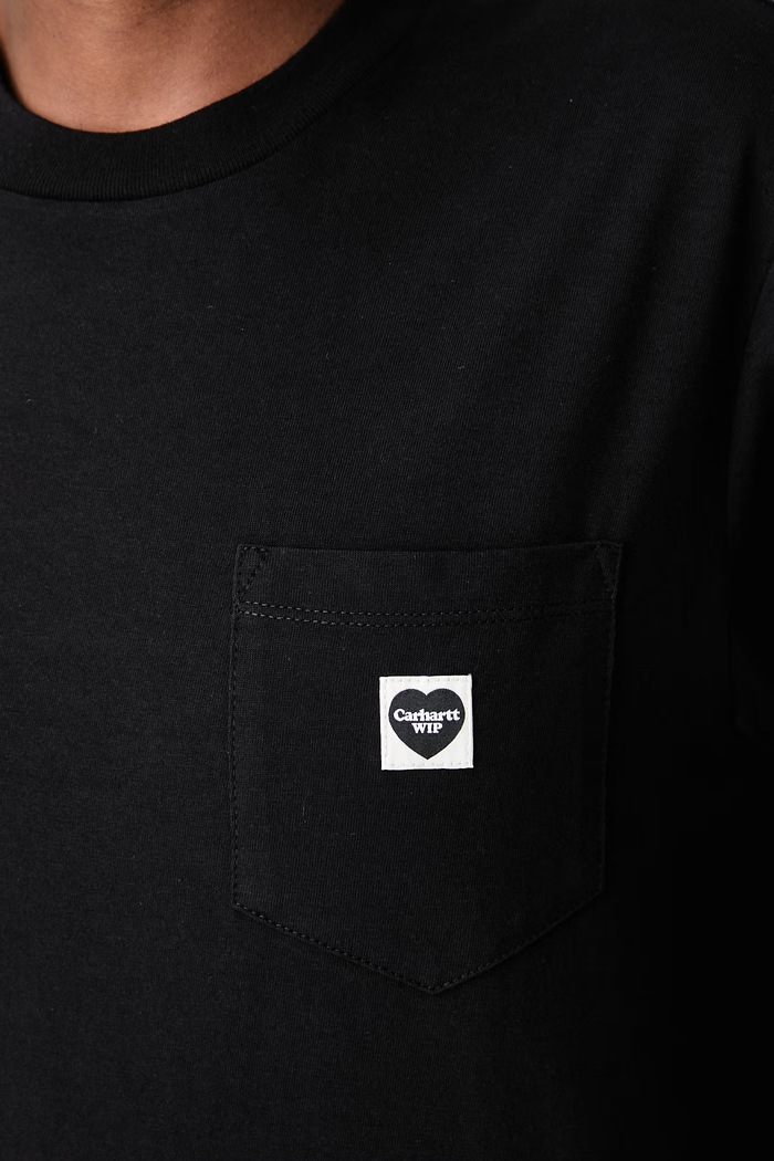 Carhartt WIP T-shirt damski bawełniany Pocket Small Heart T-Shirt I037167